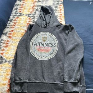 Lucky Brand Men’s Guinness hooded sweatshirt.